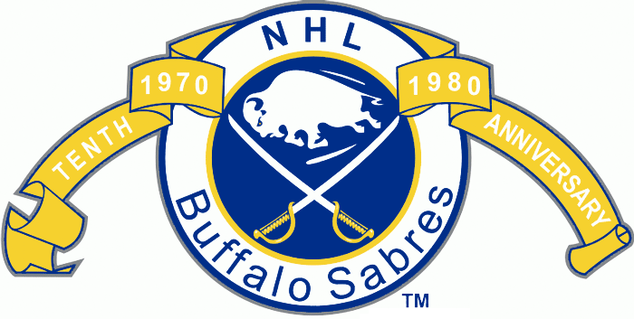 Buffalo Sabres 1979 80 Anniversary Logo cricut iron on